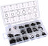 O-rings rubber rings - 225 pieces - 18 sizes - 6x2mm - with assortment box