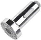Extendable faucet head - Kitchen faucet head - Spray head - Faucet connector - Faucet attachment - Universal G1/2 - Faucet extension - 2-function - ABS chrome plated - silver - 100*52*52mm