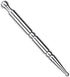 Pressure point pen - Trigger point acupressure pen - Stainless steel - Acupuncture rod - Meridian dredging rod - Manual - For back, shoulders, legs - 125*12mm - Silver