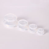 4 pieces silicone cups - Cupping cups - Cupping Set - Cellulite Cups - Cupping For Cellulite - vacuum cup - For reducing cellulite anti-aging relieves pain and joints for buttocks, neck, body - Transparent