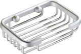 Soap Holder - Soap Dishes for Bathroom-Space Aluminum-Soap Basket Storage Racks-Soap Dish Holder Wall Mounted-Soap Holder-Soap Dish-Silver-Screw Drill Installation With Screws-For Storage Soap Sponge Brush - 8.5*13.5*3.5cm