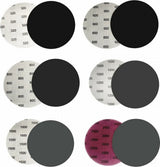 Sandpaper set - 30 pieces - 5 pieces each - Grit 320/600/800/1200/1500/2000 - 75mm - sandpaper for sander - Sanding machine paper - fine sandpaper - for car polishing, metal and wood