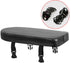Rear Bicycle Seat - Bicycle Seat Rear Seat - With Footrests - Luggage Carrier Cushion - Rear Bicycle Seat - Universal - Black