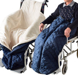 Wheelchair Blanket – Footmuff – Wind and Waterproof – Unisex – Cashmere Lined – Wheelchair Footmuff Adults – Warm & Comfortable – One Size – Stay Warm in Winter – 130*65cm – Waterproof – Waist Size