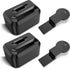 Seat belt buckle - 2 pieces - To lock the seat belt buckle - Seat belt protector child - Universal - Seat belt cover child - Black