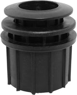 Set of 3 - Parasol base adapter inserts - Reduction rings - 48/38/32 mm center column - Replacement parts for parasol bases - Mounting for outdoor parasol pole