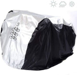 Protective cover - 3 bicycles - Saddle cover - Storage bag - 210D - All weather - 200*105*110 cm(L) - waterproof - dustproof - UV protection - Cover