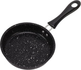 Frying pan - Ø 12cm - Skillet - iron - black - even conduction - Non-stick - Ergonomic handle - for various heat sources