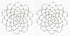 Flower Arrangement Holder Set - 2 Pieces - Flower Stand - Stainless Steel - Metal Wire Flower Arranger - Reusable - Flower Arranging Tool - Flower Grid Organizer - Suitable for Vases, Flower Stems and Bouquets - 15cm - Silver