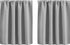 2 pieces - Curtain - Small window curtains - for bedroom kitchen cupboard child basement camper curtains - 76*60cm - Light gray - Blackout curtain - Polyester