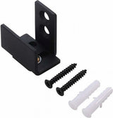 Floor guide - Wall guide - Door guide - Door guide - Steel - Black - Wall mounting - for sliding doors, shed doors