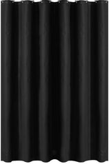 Shower Curtain Anti-Mold - Bath Curtain - PEVA - Including Rings - Waterproof - Rustproof - Suitable for Bathroom - 180X100cm - Black