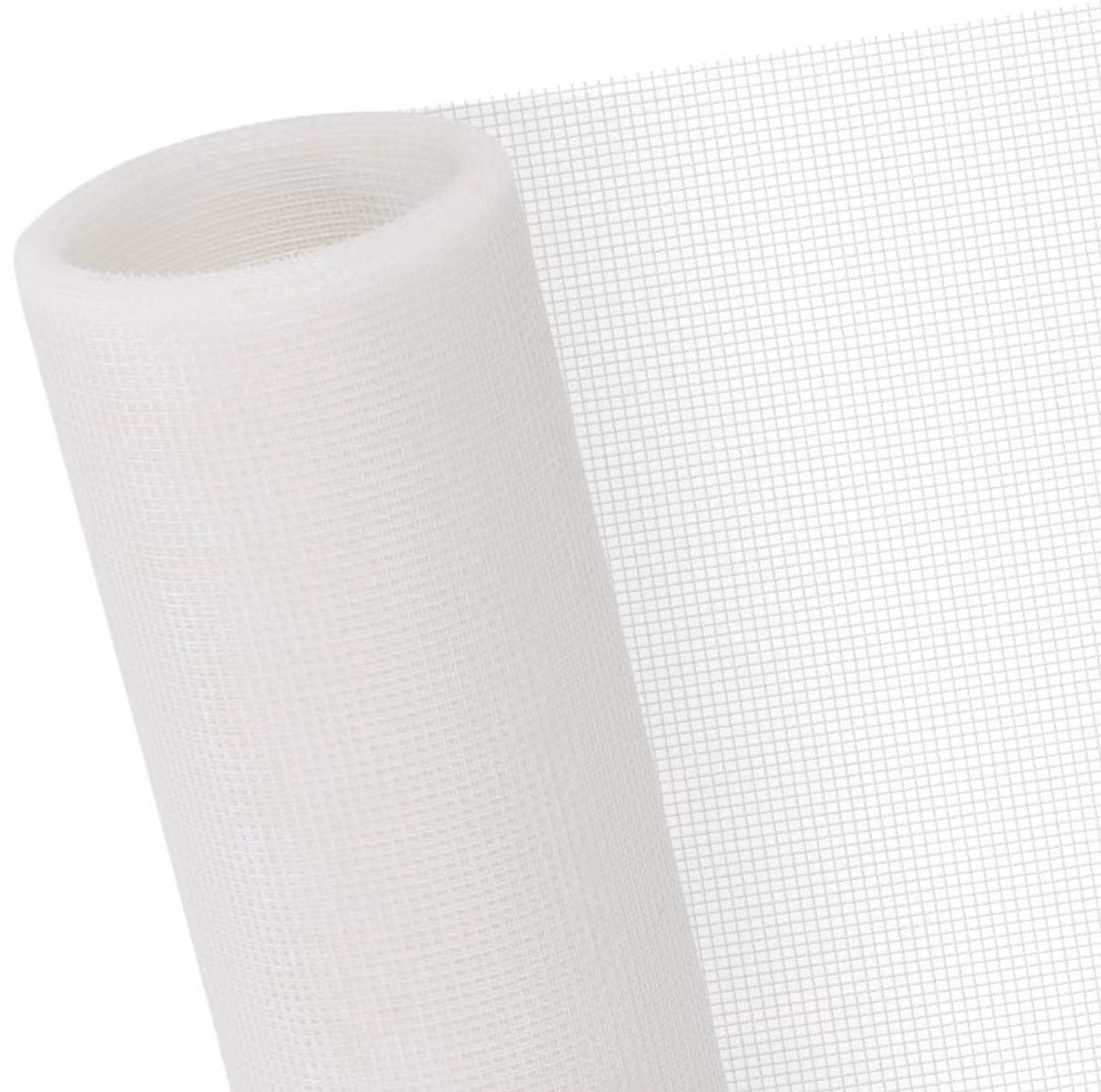 1 piece - Window screen 120 x 250 cm - White - Mesh - Universal Window Screen - Custom-made screen mesh - Make your own screen - Anti-mosquito - Insect screen - Door screen