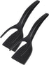 Set of 2 Food Tongs - 2-in-1 Flipper/Deep Fryer - Egg Flipper - Spatula with Clip - Egg Flipper, Kitchen Tools for Home