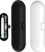 Electric Toothbrush Case – Dual-Pack Travel Holder for Braun, Compatible with Oral-B