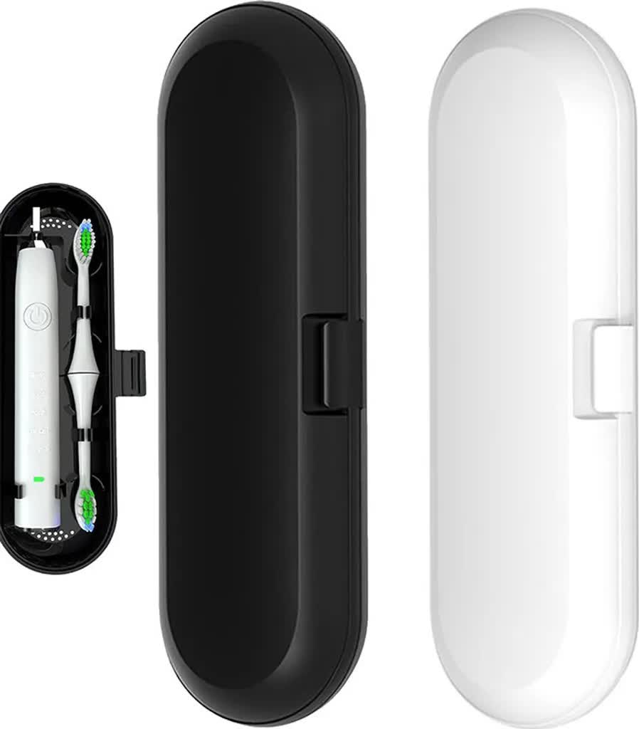 Electric Toothbrush Case – Dual-Pack Travel Holder for Braun, Compatible with Oral-B