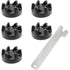 6 pcs Mixer Rubber Coupling Gear for Kitchenaid 9704230