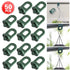 Greenhouse Hanging Clamps 50pcs Plant Crop Clips Hooks for Greenhouse Gardening
