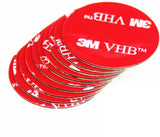 Replacement for 3M VHB 15 x Round Acrylic Foam Double-Sided Tape