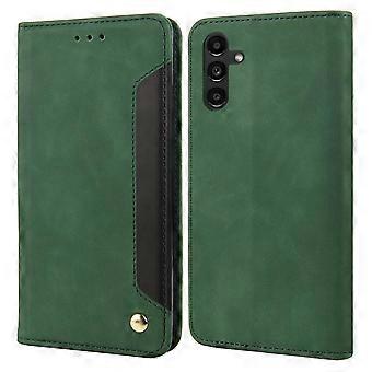 Compatible withSamsung Galaxy A55 5G Case, PU Leather Wallet Style F, Shockproof Protective Cover