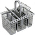 Cutlery basket Universal for dishwasher (removable handle) 150 150