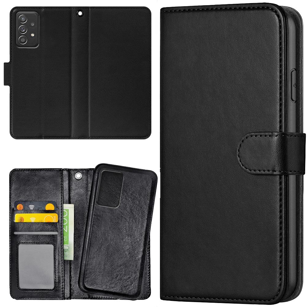 Compatible with Samsung Galaxy A52 A52s 5G Wallet Case Black Multicolor Protective Cover Samsung