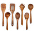 Kitchen Utensil Set - Wooden Utensils