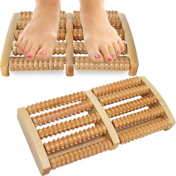 Wooden Foot Massage Roller Foot Massager