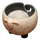 Ceramic Yarn Bowl for Knitting Holds Yarn Ball 15cm x 11cm