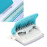 Handheld Portable Spiral Binding Machine for A4 A5 A6 A7 Paper, Round Hole Punch, Light Blue for School and Home Use
