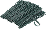 Adjustable Plant Ties 200 Pcs, 13.5 cm Flexible Plastic Garden Wire Ties for Plant Support