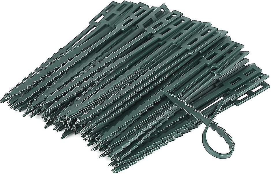 Adjustable Plant Ties 200 Pcs, 13.5 cm Flexible Plastic Garden Wire Ties for Plant Support