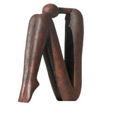 Heavy Duty Decorative Bookends for Shelves and Office Desks Brown