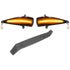 2x Dynamic LED Turn Signal Lights Yellow Mirror Mounted For Civic 8th (2005-2011) by DEBUNS