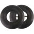 2 pcs 4.10/3.50-4 Inner Tube with Valve Stem for Wheelbarrow Lawnmower Stroller Generator Garden Cart..DEBUNS