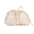 Cloud Backpack 2024 New Style Bag Ladies Cow Leather Crinkle Dumpling Bag Ladies Handbag Shoulder Bag MJ51 White 22*9*14cm
