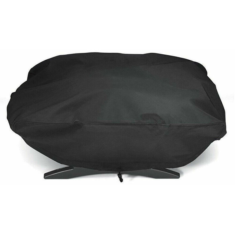 210D Grill Cover for Weber Q1200 and Q1000 Gas Grills, Compatible with Q1200 Q1400 Q1000 Q100 Q120 Baby Q Models, Anti-UV