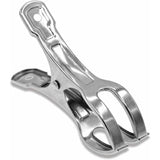 Heavy Duty Stainless Steel Clothes Pegs, Large, 10-Pack, for Sunbeds and Pool Covers