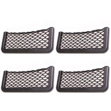 Universal Car Mesh Pocket Organizer for Phones and Glasses - Car Storage Net Compatible with All Cars