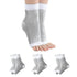 Soothing Neuropathy Socks 3 Pairs, Plantar Fasciitis Tendinitis Relief, White Large X-Large