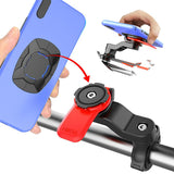 Quad Lock Out Front Bike Mount Twist Lock Mountain Bike Cradle Compatible withSamsung Xiaomi