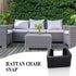 10-pack furniture clamps, connecting clamps for patio sofa