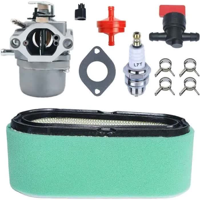 Briggs and Stratton Air Filter and Carburetor Kit Compatible with Models 699831 799226 496894 498027 284707 286707 799728