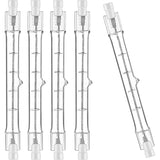 R7S Halogen Bulb 5 Pack 118mm 200W 230V Dimmable for Construction Floodlights Landscape and Living Room Lighting