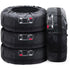 4 pcs Car Tire Covers 19-23\" Waterproof Dustproof Car Wheel Protector (Diameter 80cm)
