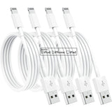 Compatible with Apple MFi Certified Lightning Charging Cable 4-Pack 1.8m iPhone 12 11 X XR XS 8 7