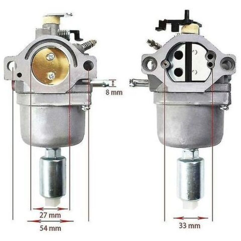 Briggs \u0026 Stratton Carburetor Replacement Compatible with 17.5 HP OHV Engine Garden Tractor