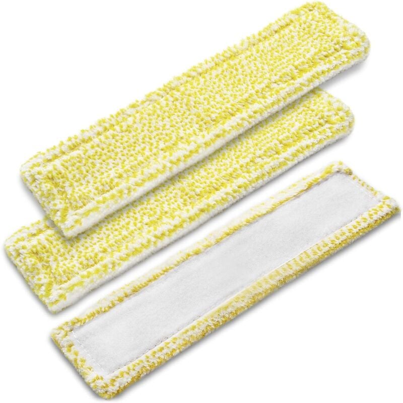 Kärcher WV2 WV5 Premium Plus Window Cleaner Replacement Microfiber Pads 3 Pack