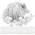 Elastic Rubber Straps with Balls for Marquees Tents Banners Tarpaulins 50 Pack
