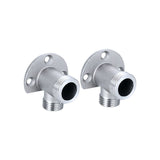 Outdoor Shower System Thermostatic Mixer Conversion Kit for Hose to Exposed Tap Surface Installation